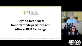 Beyond Deadlines: Important Steps Before and After a 1031 Exchange