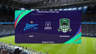 Zenit vs Krasnodar - Russian Premier League 2021/2022 | Prediction