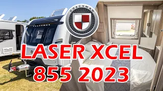 Coachman Laser Xcel 855 2023 NEW Caravan Model - Full Walkthrough Demonstration