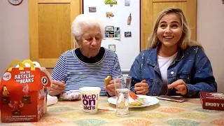 Hilarious Gran Tries Mcdonalds For First Time