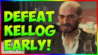 Fallout 4 - Defeat Kellogg Early GLITCH! (In Depth Tutorial)