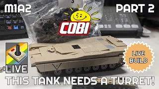 Part 2: Building the COBI M1A2 Abrams Tank (Bag 3) - Turret