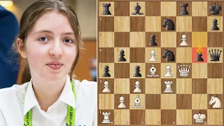 She Crushed a 2627 GM With a Queen Sacrifice!