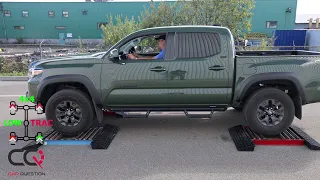 Toyota Tacoma 4x4 Roller / Slip test: No Rear Locker, no Crawl control!