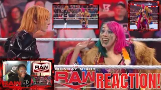 Asuka Returns To Confront Becky Lynch On WWE Monday Night Raw (04/25/2022)