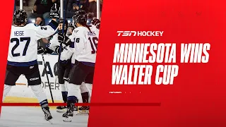 PWHL Minnesota has won the first ever Walter Cup