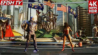 Darkseid vs Wonder Woman (Hardest AI) - Injustice 2