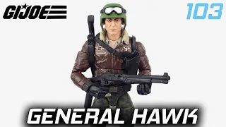 G.I. Joe Classified Series General Clayton Hawk Abernathy #103 Action Figure Review