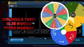 Building a team in 2K Mobile using Wheels! | NBA 2K Mobile #140