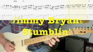 Jimmy Bryant - Stumblin' (Transcription)