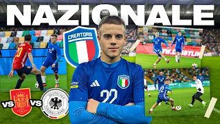 ⚽🏆 Ho giocato con la Nazionale Italiana vs Spagna e Germania allo stadio dell’Udinese!