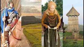 Medieval Western European countryside: villages, cemeteries, parishes, castles, lords (X century)