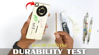 Is Vegan Leather FIRE PROOF ? realme 11 Pro Plus Durability Test