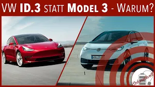 ID.3 statt Model 3 - Warum ich keinen Tesla fahren will