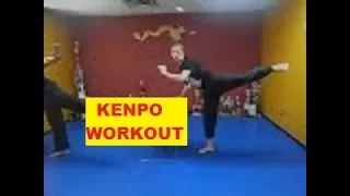 Workout: Kenpo for Intermediate warmups and exercise