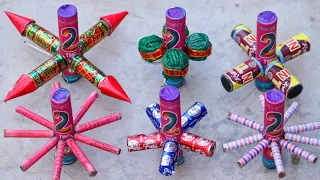 2 Sounds Vs Crackers Combos Experiment | New Fireworks Experiment | Crackers Testing | Patakhe