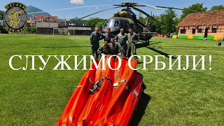 Mi-17 Helicopter Firefighting Ops Serbia 2021