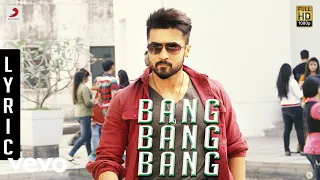 Anjaan - Bang Bang Bang Lyric | Suriya, Samantha | Yuvan