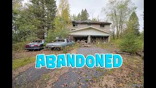 Exploring A Hidden Abandoned Time Capsule Mansion! (EVERYTHING LEFT BEHIND!)