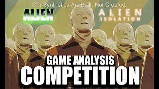 ALIEN ISOLATION game analysis / theory competition (in-game posters)