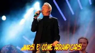 Amedeo Minghi - Cantare è d'amore (karaoke-fair use)