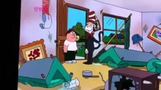 Peter Griffin and The Cat in the Hat