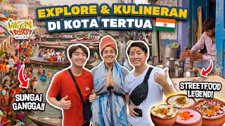 EXPLORE & KULINERAN DI KOTA TERTUA INDIA! ADA KEJADIAN NGAKAK 😂 | WORLD TRIP 24