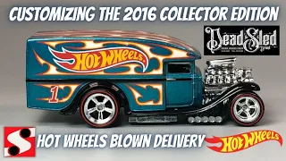 Dead Sled Hot Wheels 2016 Blown Delivery Custom #hotwheels #deadsled