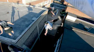 English Rooftop Parkour POV 🏴󠁧󠁢󠁥󠁮󠁧󠁿