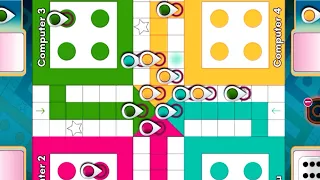 Ludo game in 4 player | Ludo king game in 4 players |Ludo game || Ludo  gameplay