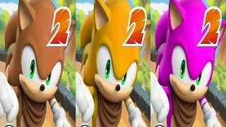 Sonic Dash 2 Sonic Boom - STICKS VS TAILS VS AMY