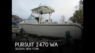 [UNAVAILABLE] Used 1998 Pursuit 2470 WA in Selden, New York