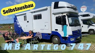 Mercedes Atego 747 Selbstausbau gesehen auf Texel / NL 2020 / Motorhome Class