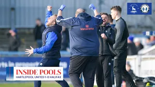 Behind the scenes as Pools win on Good Friday 🤩 | Hartlepool United 1-0 Halifax Town