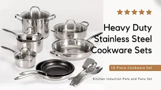 Stainless Steel Cookware Sets | Top Best Stainless Steel Cookware Sets 2023