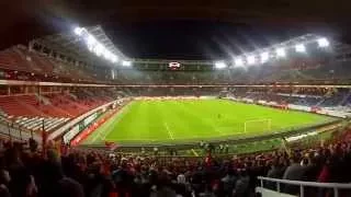 Arsenal Tula Fans - Lokomotiv M. vs Arsenal Tula (14.03.2015)