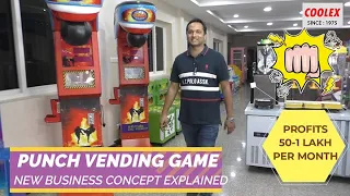 PUNCH VENDING AMUSEMENT GAME EQUIPMENT  TO START IN RETAIL STORES,FOOD OUTLETS  AND PUBLIC SPACES