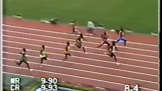 100m.Carl Lewis Ćwierćfinał Mistrzostw Świata w TOKYO 91r