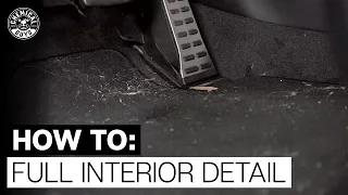 How To Completely Detail Interior! - Chemical Guys