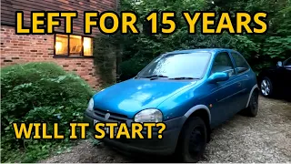 This 1992 Corsa has been sitting for 15 years, can we start it?