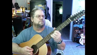 Finger Picking the 12 String Warmup 07 17 2021