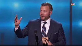 Sean McVay Wins 2017 NFL Coach of the Year Award | 2018 NFL Honors