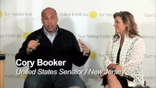 Keynote by U.S. Senator Cory A. Booker with Institute Executive Director, Aimee Christensen