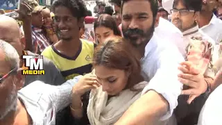 Hero Dhanush Family Facing Problems In Tirumala