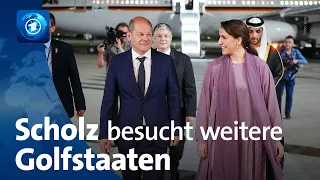 Fortsetzung der Golf-Reise: Bundeskanzler Scholz in den Vereinigten Arabischen Emiraten