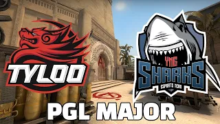 Tyloo vs Sharks - Map Mirage - PGL Major Stockholm 2021 Challenger Stage