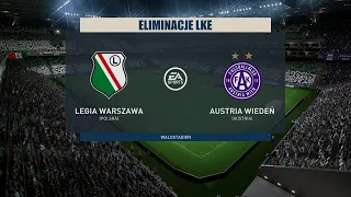 FIFA 23 | Eliminacje Ligi Konferencji Europy 2023 | Legia Warszawa - Austria Wiedeń