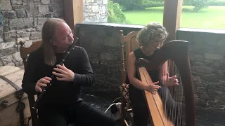 Harp and Flute. The Irish House Party Wedding Entertainment