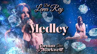 Lana Del Rey — Change - Black Beauty - Young and Beautiful - Ride (The NFR! Tour Studio & Visual)