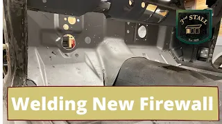 1966 Mustang Restoration - Pt 20 - Firewall installation!